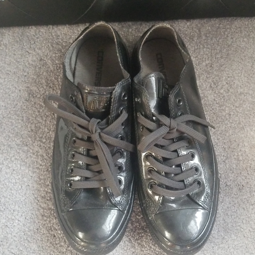 Converse Patent Leather Sneakers